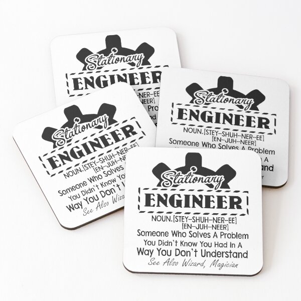Item preview, Stationary Engineer Definition designed and sold by UnknownArtistt.