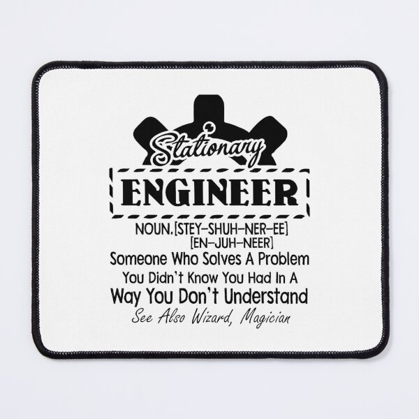 Item preview, Stationary Engineer Definition designed and sold by UnknownArtistt.