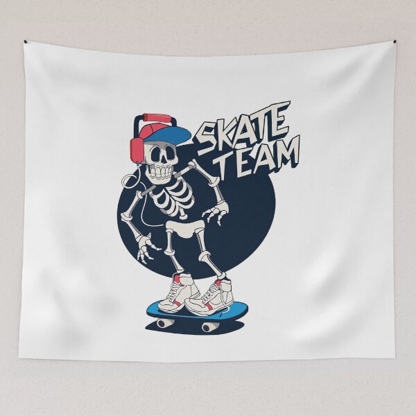 Item preview, Skateboarding Skeleton Shirt, Thrashermagazine, The Berrics designed and sold by Skateboard-Art.