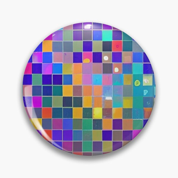 Item preview, Colorful Abstract Square Pattern Design designed and sold by bandjdesigns.