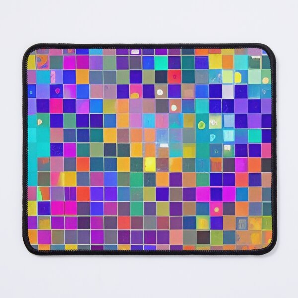 Item preview, Colorful Abstract Square Pattern Design designed and sold by bandjdesigns.
