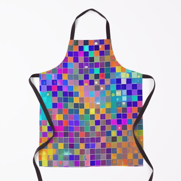 Item preview, Colorful Abstract Square Pattern Design designed and sold by bandjdesigns.