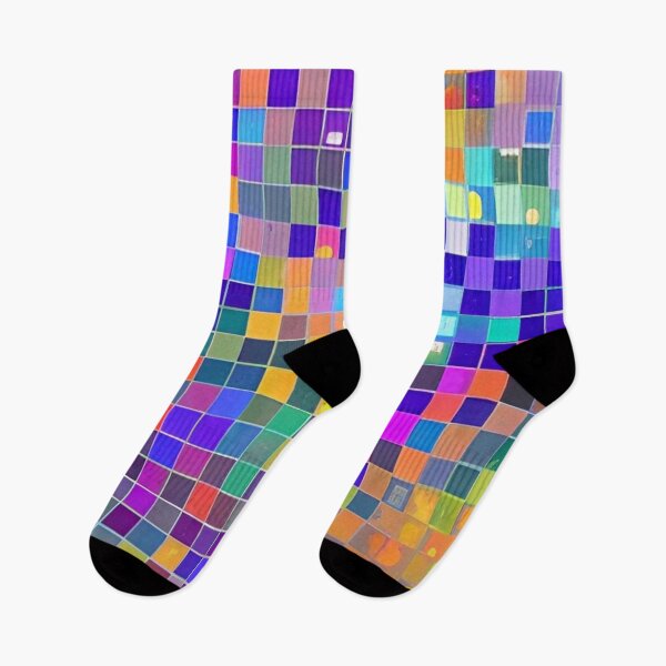 Item preview, Colorful Abstract Square Pattern Design designed and sold by bandjdesigns.