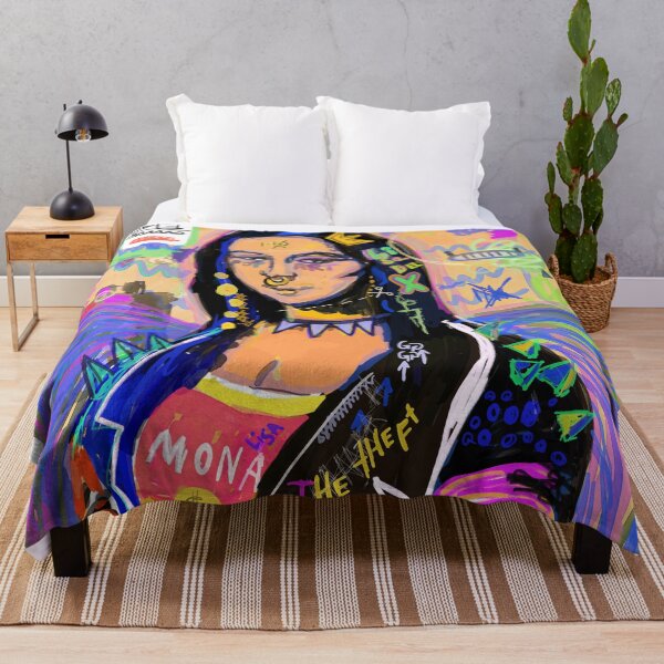 Item preview, Mona Lisa graffiti art t-shirt designed and sold by KARTICK DUTTA.
