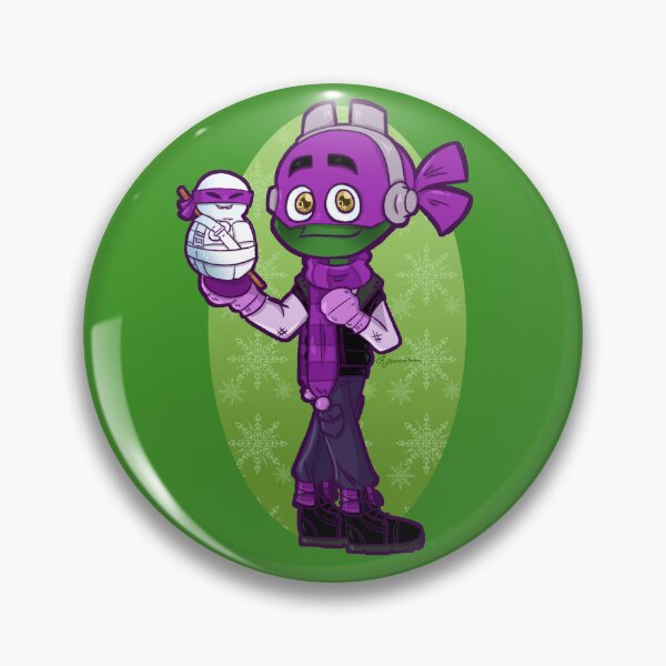 Item preview, Donatello Snowman {RotTMNT} designed and sold by urlocalllama.