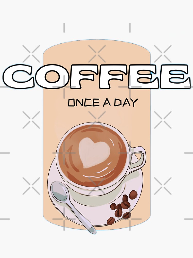 Moonbucks Coffee Mini Sticker Pack Sticker for Sale by Ellador