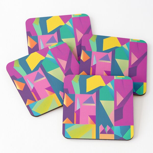 Item preview, Colorful Abstract Psychedelic Painted Pattern Design designed and sold by bandjdesigns.