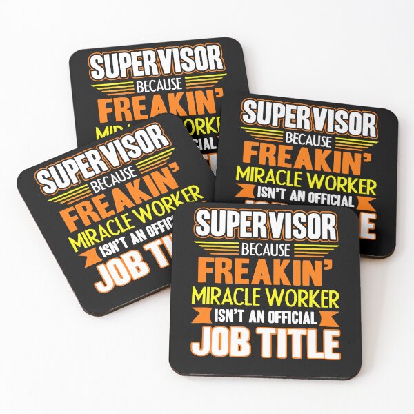Item preview, Supervisor - Supervisor Job Title designed and sold by UnknownArtistt.