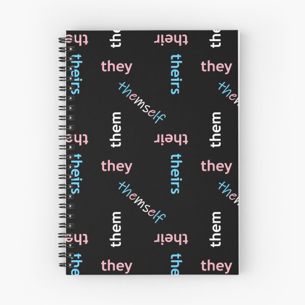 Item preview, They/Them Trans Pride Flag Pronouns designed and sold by Pyrolitheus.