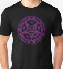 Tetragrammaton Sigil Dark Black Unisex T-Shirt