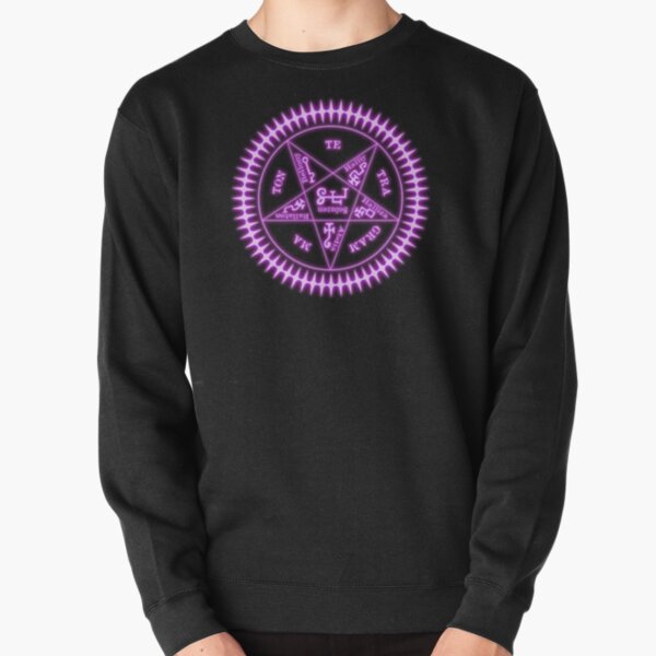 Tetragrammaton Sigil Light Black Pullover Sweatshirt