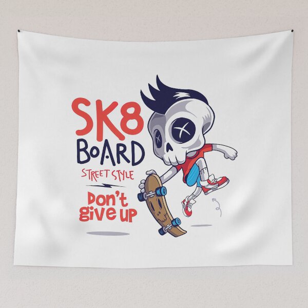 Item preview, Skateboarding Skeleton Shirt, Thrashermagazine, The Berrics designed and sold by Skateboard-Art.