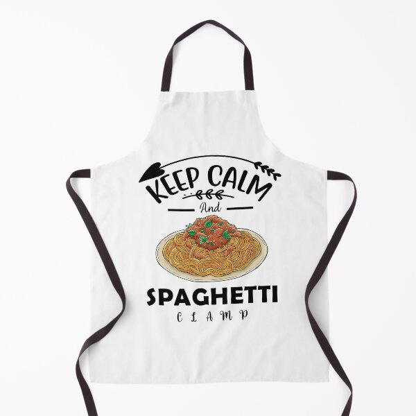 Item preview, keep calm and spaghetti clamp	 designed and sold by FROUZA Design.