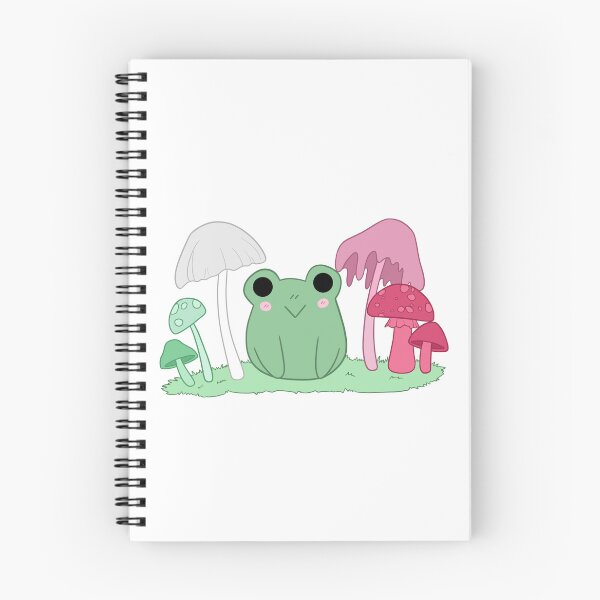 Item preview, Abrosexual frog and mushroom designed and sold by ArtbyRoseDragon.