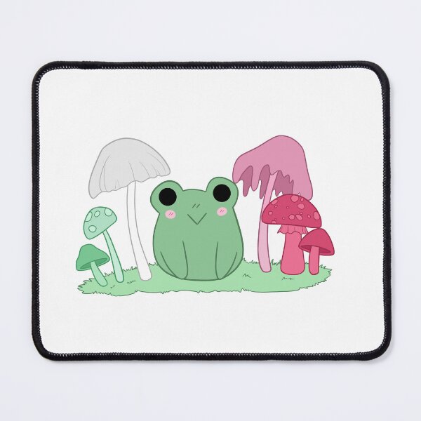Item preview, Abrosexual frog and mushroom designed and sold by ArtbyRoseDragon.