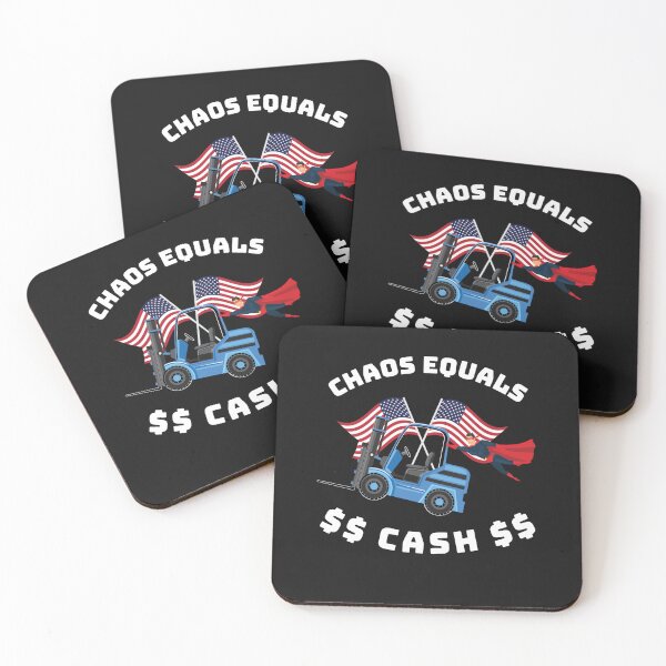 Item preview, Super Forklift, Chaos Equals Cash BW designed and sold by TeamsterLife.