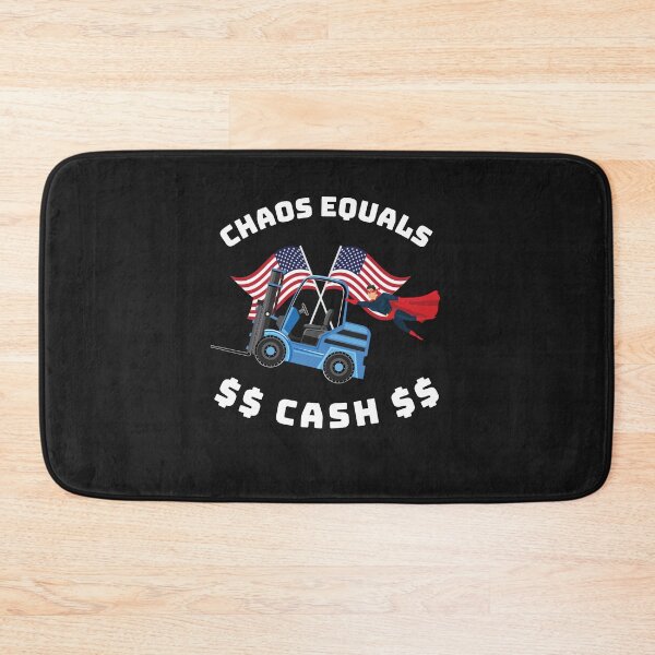 Item preview, Super Forklift, Chaos Equals Cash BW designed and sold by TeamsterLife.