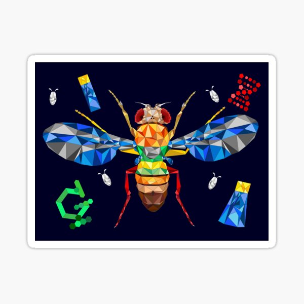 Item preview, Drosophila- Gem of Genetics designed and sold by Krishna Art.