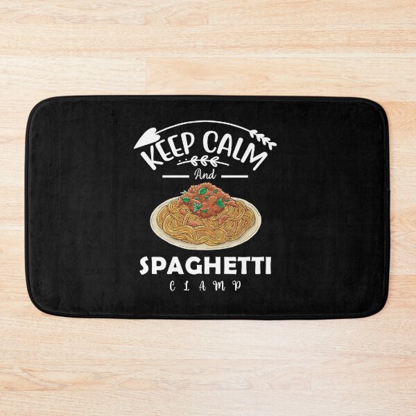 Item preview, keep calm and spaghetti clamp	 designed and sold by FROUZA Design.