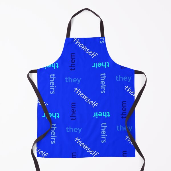 Item preview, They/Them Blue Pronouns designed and sold by Pyrolitheus.