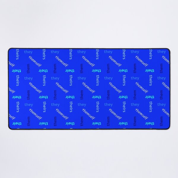Item preview, They/Them Blue Pronouns designed and sold by Pyrolitheus.
