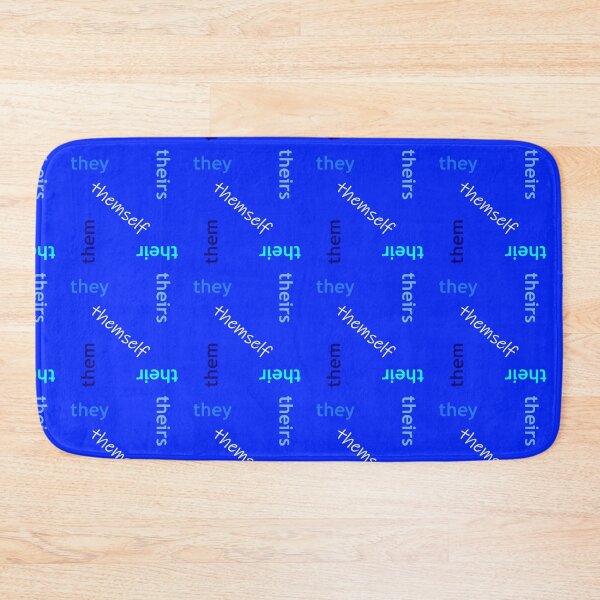 Item preview, They/Them Blue Pronouns designed and sold by Pyrolitheus.