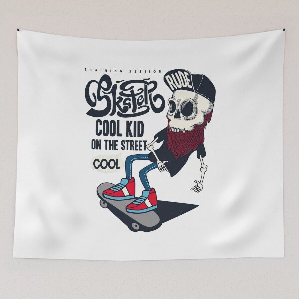 Item preview, Skateboarding Skeleton Shirt, Thrashermagazine, The Berrics designed and sold by Skateboard-Art.
