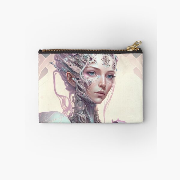 Item preview, Portrait in Pastel Colors of A Fractal Robot designed and sold by Daniel Leighton.