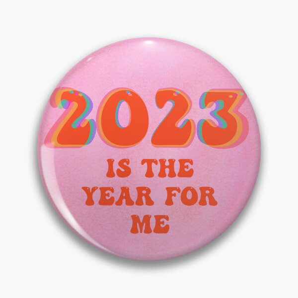 Item preview, Motivational Quote - 2023 Is The Year For Me designed and sold by Sunfleur-Studio.