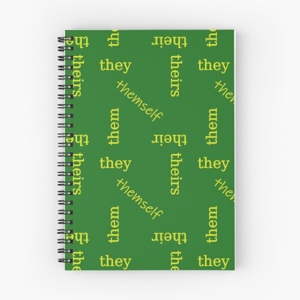 Item preview, They/Them Green Pronouns designed and sold by Pyrolitheus.