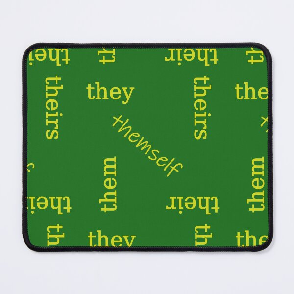 Item preview, They/Them Green Pronouns designed and sold by Pyrolitheus.