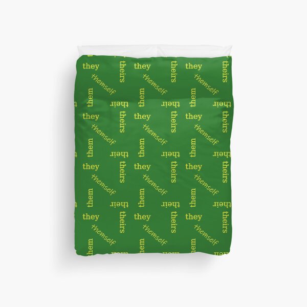 Item preview, They/Them Green Pronouns designed and sold by Pyrolitheus.