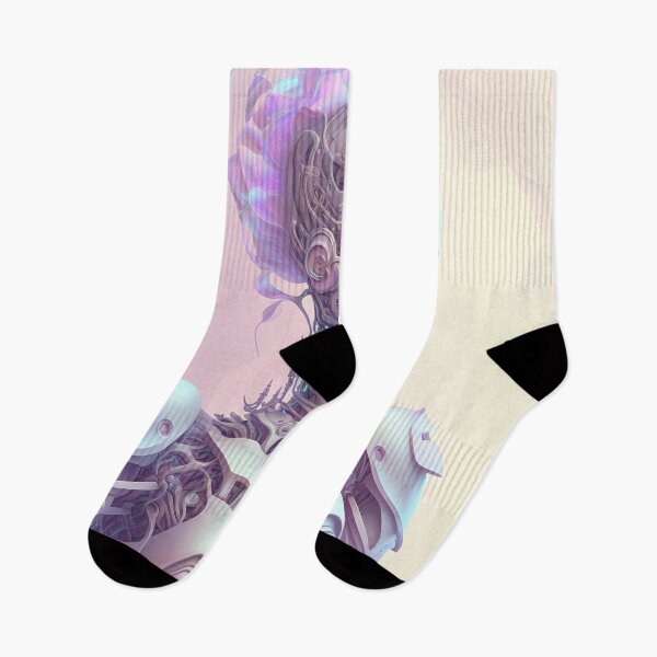 Item preview, Portrait in Pastel Colors of A Fractal Robot designed and sold by Daniel Leighton.