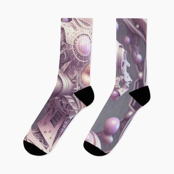 Item preview, Portrait in Pastel Colors of A Fractal Robot designed and sold by Daniel Leighton.