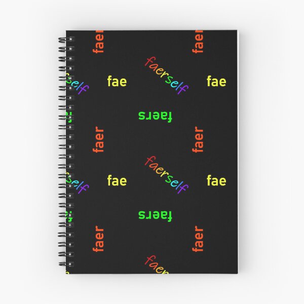 Item preview, Fae/Faer Rrainbow Pronouns designed and sold by Pyrolitheus.
