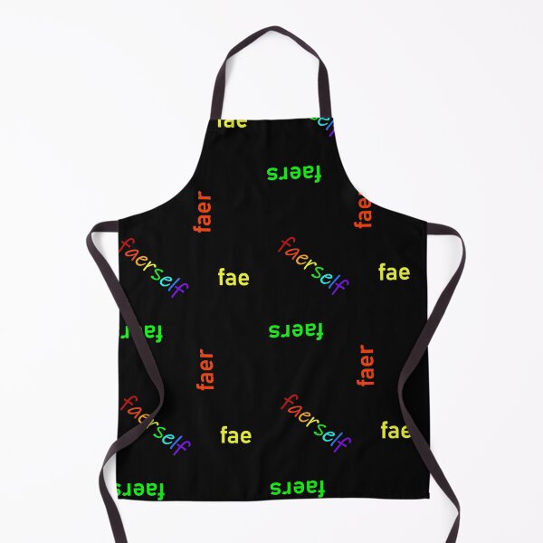 Item preview, Fae/Faer Rrainbow Pronouns designed and sold by Pyrolitheus.