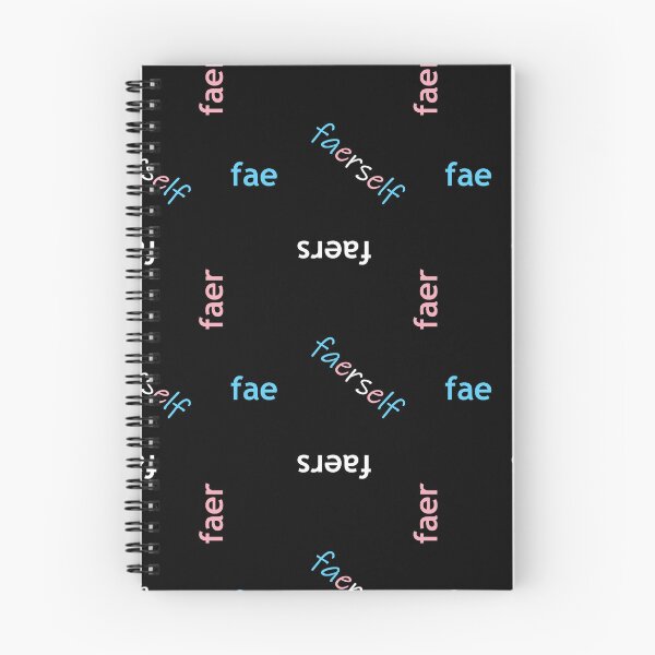 Item preview, Fae/Faer Trans Pride Flag Pronouns designed and sold by Pyrolitheus.