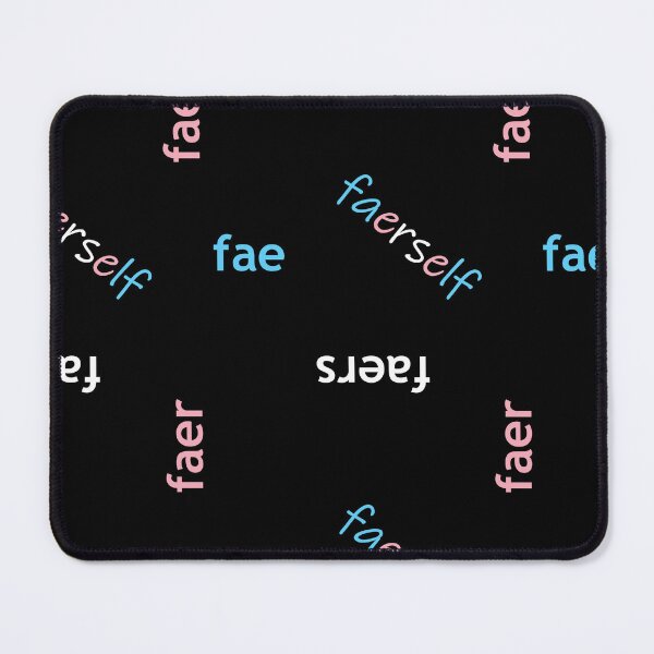 Item preview, Fae/Faer Trans Pride Flag Pronouns designed and sold by Pyrolitheus.