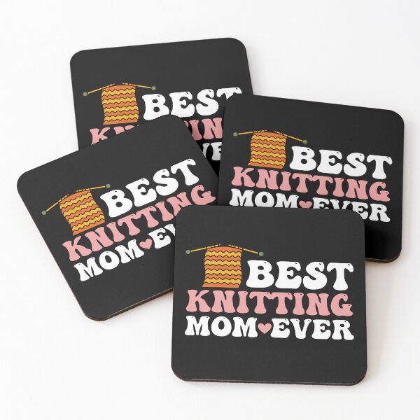 Item preview, Best knitting mom ever  designed and sold by EvergreenWhimsy.