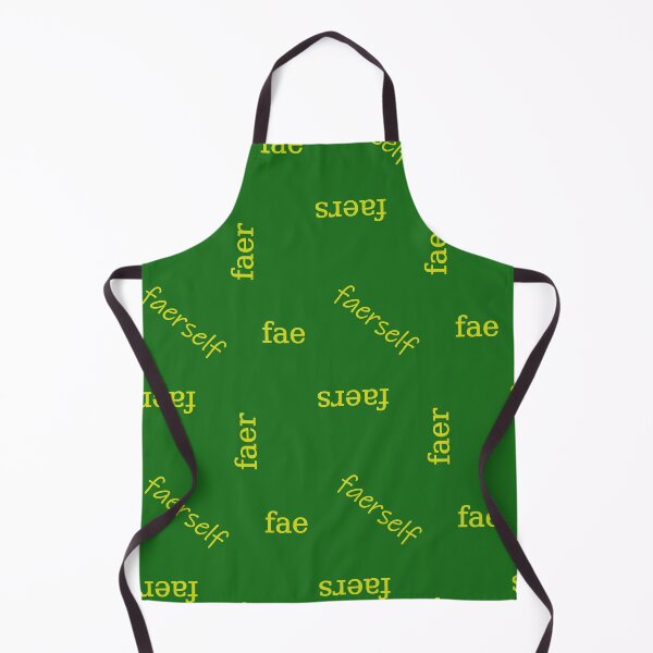 Item preview, Fae/Faer Green Pronouns designed and sold by Pyrolitheus.