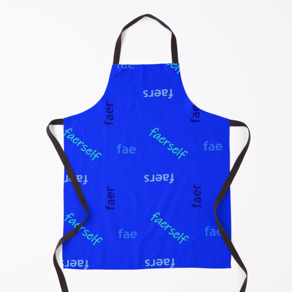 Item preview, Fae/Faer Blue Pronouns designed and sold by Pyrolitheus.