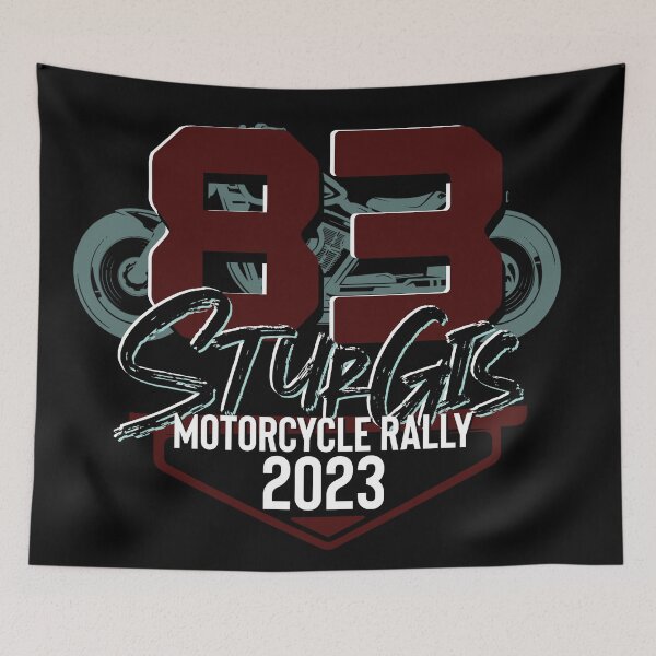 Item preview, Logo style 83rd Sturgis South Dakota Motorcycle Rally 2023 designed and sold by PincGeneral.