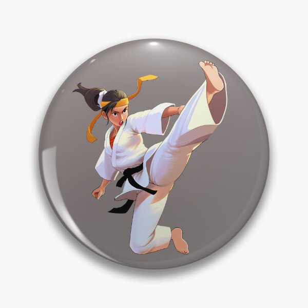 Item preview, Karate Girl Kick designed and sold by duke818.