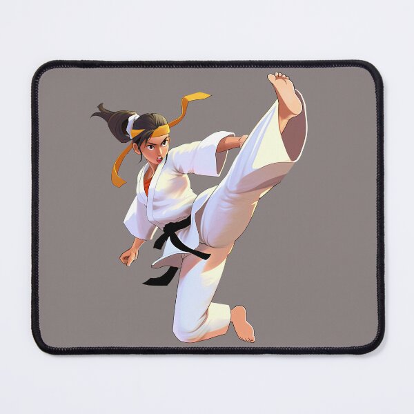 Item preview, Karate Girl Kick designed and sold by duke818.
