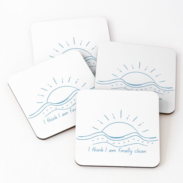 Item preview, "I think I am finally Clean" designed and sold by the midnight sea shop.