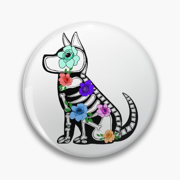 Item preview, Dia de los muertos perro  designed and sold by DarbyHunterArt.