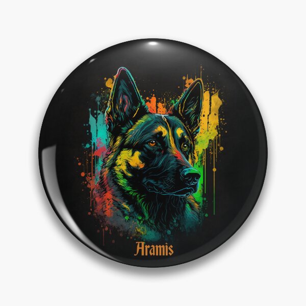 Item preview, Big Dog German Shepherd Aramis designed and sold by PhiloSophyEye.