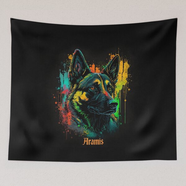 Item preview, Big Dog German Shepherd Aramis designed and sold by PhiloSophyEye.