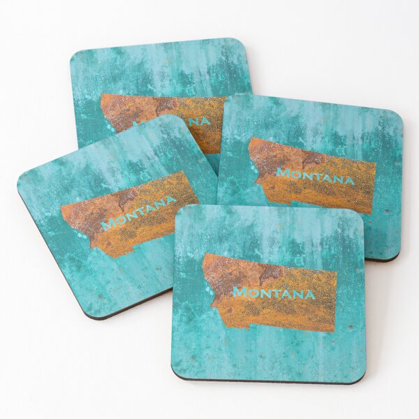 Item preview, Montana Rust on Teal designed and sold by Elisabeth Lucas.