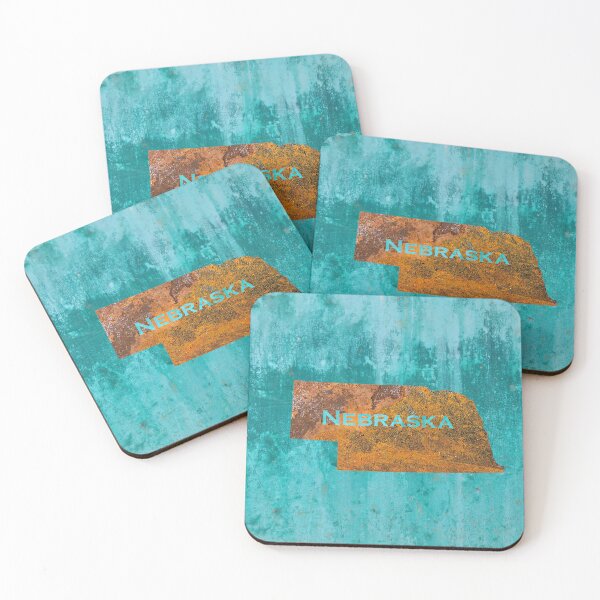 Item preview, Nebraska Rust on Teal designed and sold by Elisabeth Lucas.